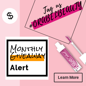 Monthly Giveaway Alert! learn more!