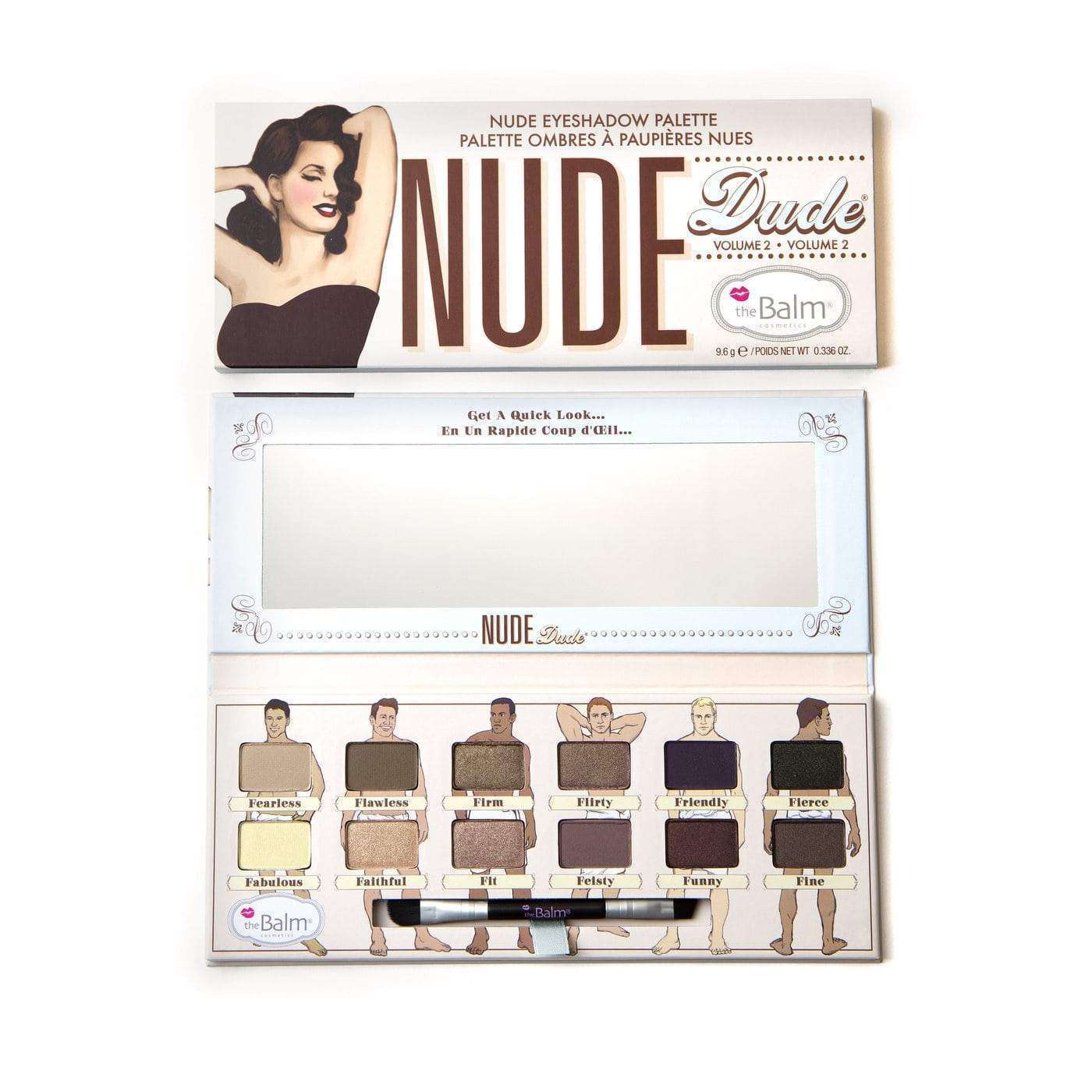The Balm Cosmetics Nude Dude Nude Eyeshadow Paletteorabelca